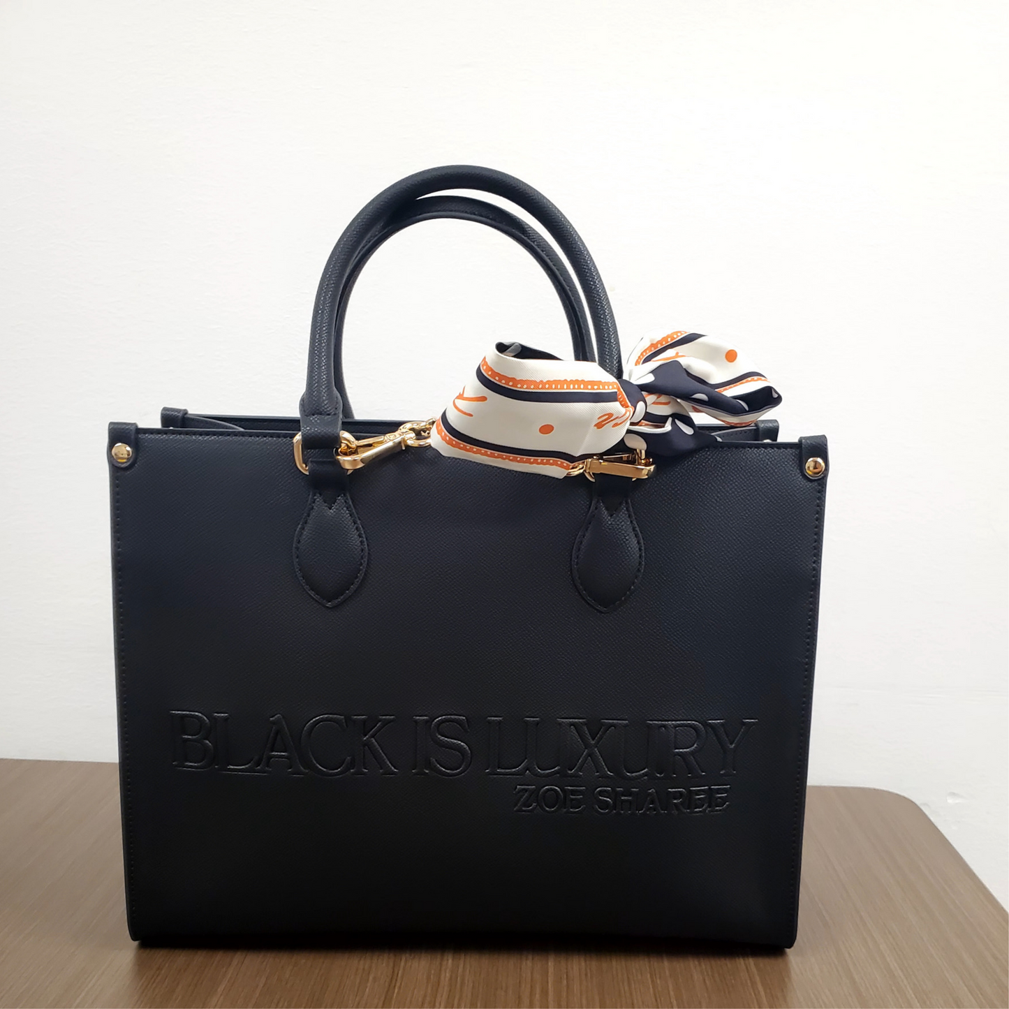 Joan Black is Luxury Statement Tote