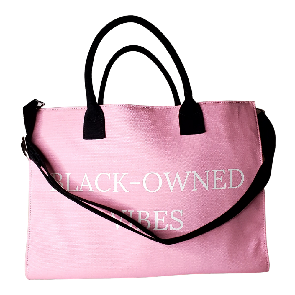 Limited Edition: Black-Owned Vibes Tote Pink