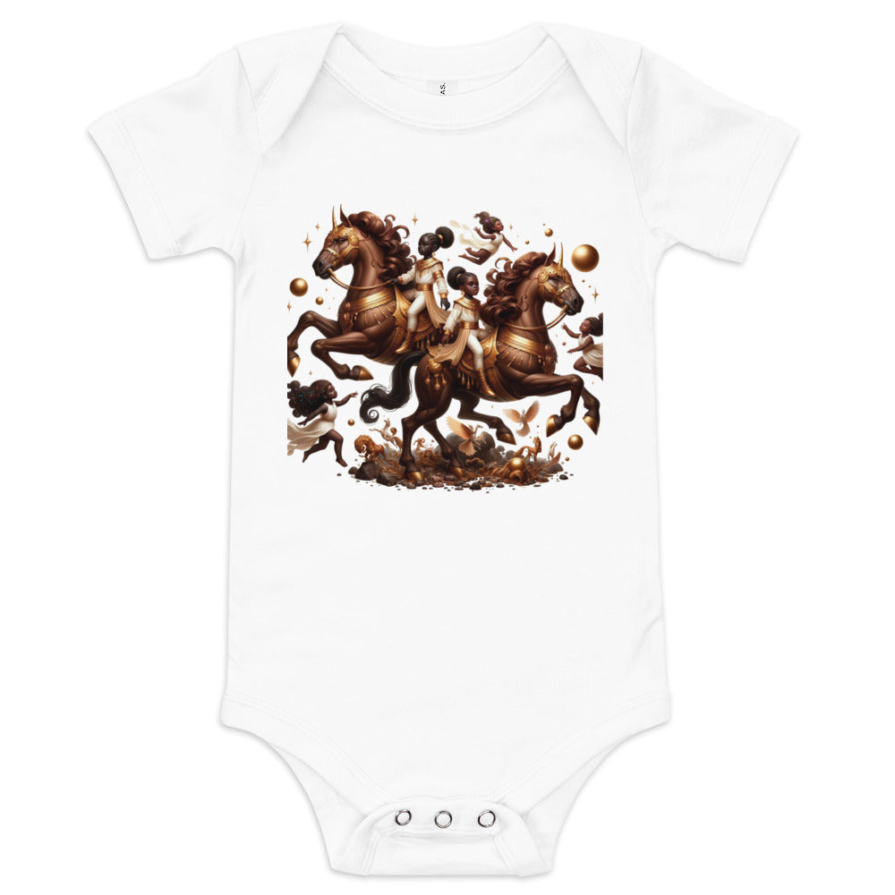 Gallop & Glow Baby short sleeve one piece