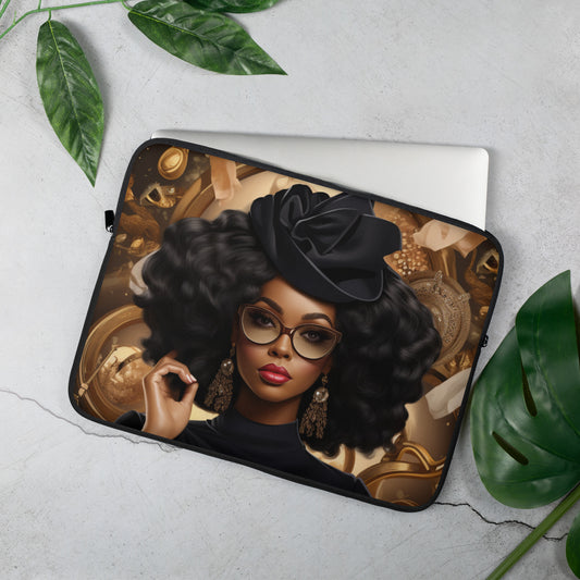 Chocolate Beauty Laptop Sleeve