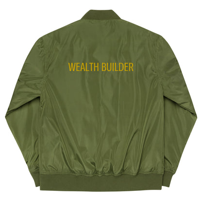 Wealth Builder bomber jacket