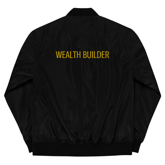 Wealth Builder bomber jacket