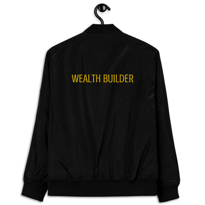 Wealth Builder bomber jacket