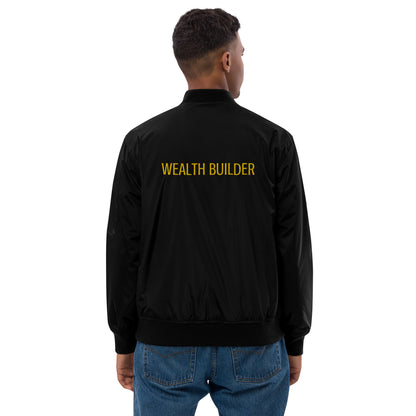 Wealth Builder bomber jacket