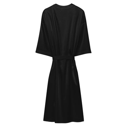 Black is Luxury Satin robe