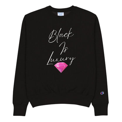 Black is Luxury Diamond Champion Sweatshirt