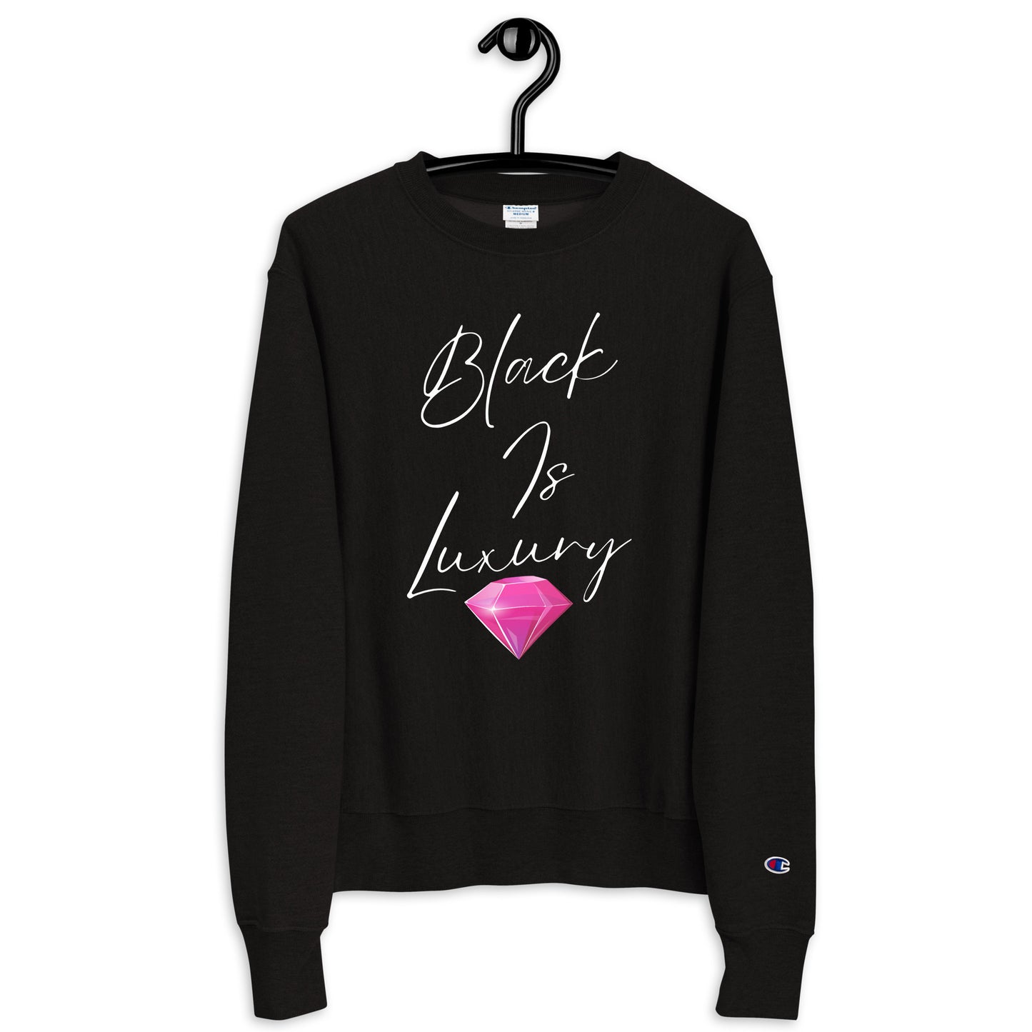 Black is Luxury Diamond Champion Sweatshirt