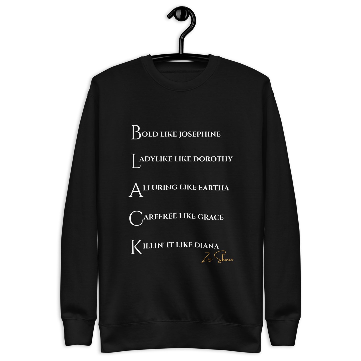 Black Women Icons Premium Sweatshirt